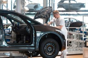 Autoindustrie – Produktion bei Volkswagen