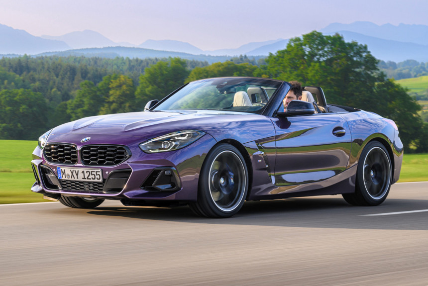 Blago restilizovan BMW Z4