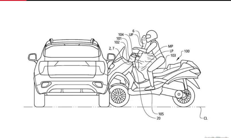 Piaggio i Autoliv rade na vazdušnom jastuku za motocikle