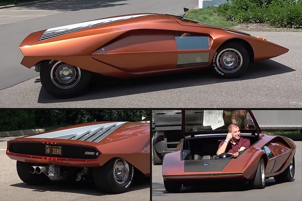 Lancia Stratos Zero ponovo u akciji (VIDEO)