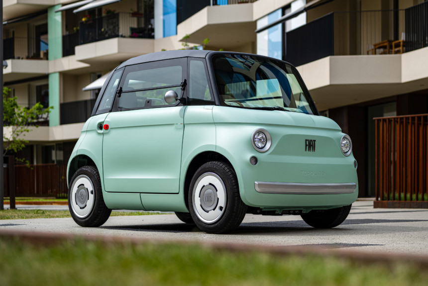 Preslatki Fiat Topolino kao električni mikroautomobil