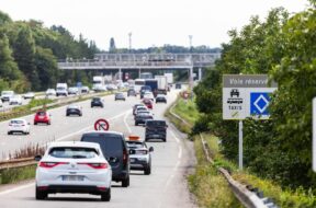 Neues Verkehrsschild „Nur für Fahrgemeinschaften“ in Frankreich