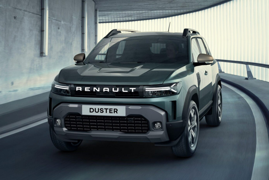 Novi Duster s amblemom Renaulta i turskom registracijom