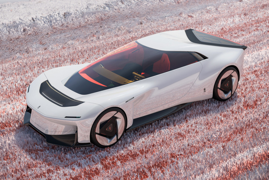 Pininfarina Enigma GT s vodoničnim šestakom i strujom