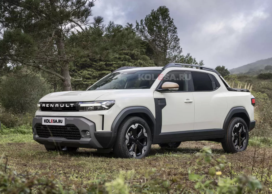 Ovako Rusi zamišljaju novi pikap Renault Duster Oroch