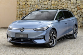 The all-electric Volkswagen ID.7 Tourer