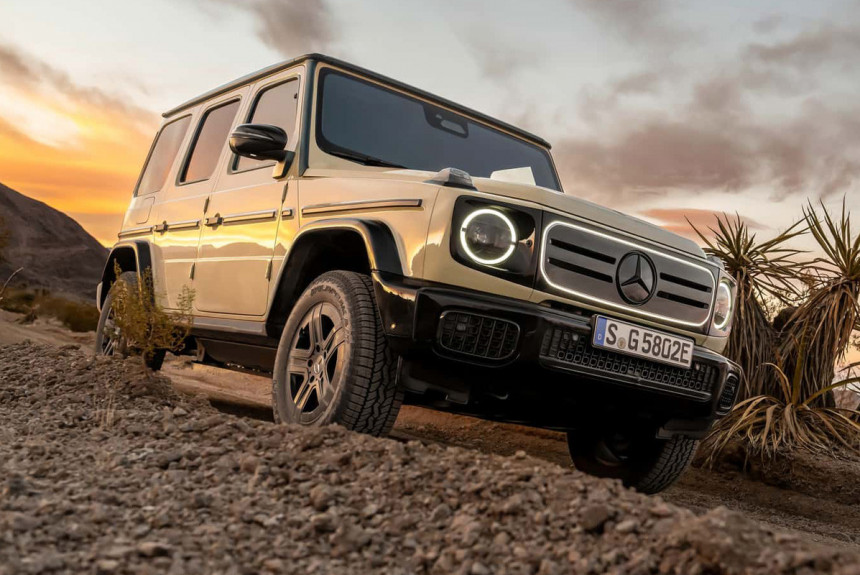 Evo i serijske verzije Mercedesove baterijske G Klase