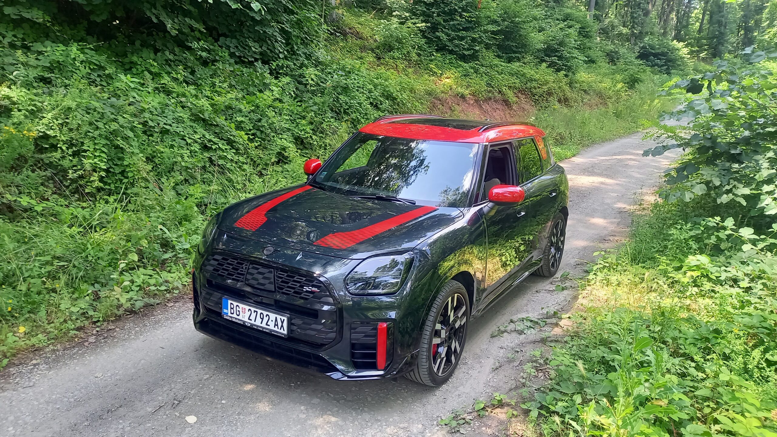 AR test: MINI Countryman JCW