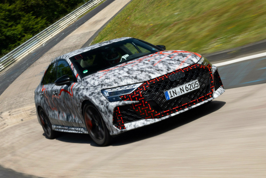 Modernizovani sedan Audi RS3 redefinisao rekord na Nirburgringu
