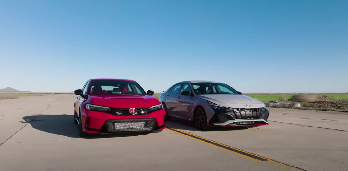 Hyundai Elantra N je zamalo svrgnuo Hondu Civic Type R u trci