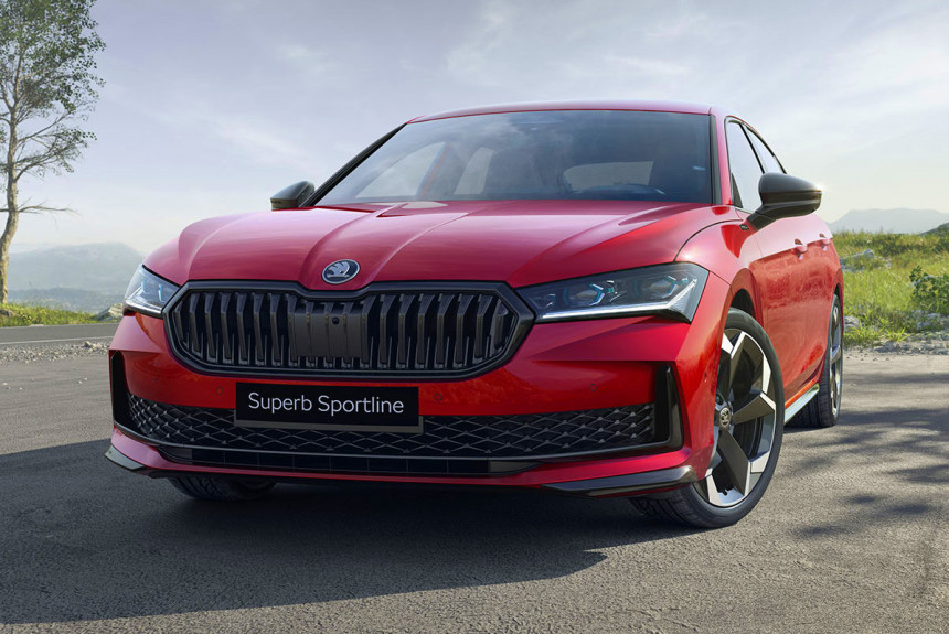 Nova Škoda Superb je dobila verziju Sportline