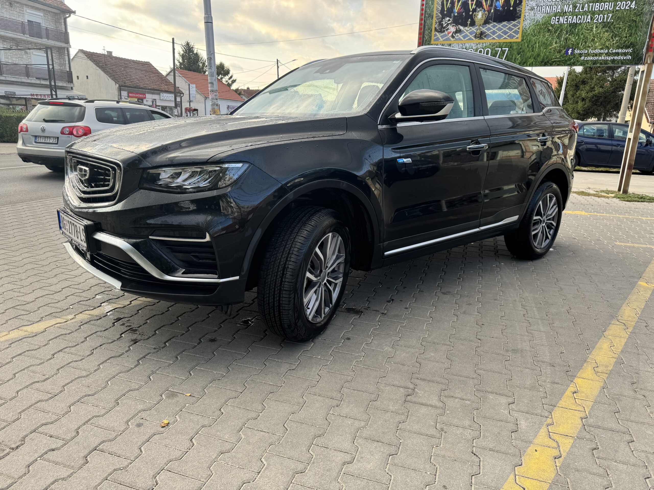 AR test: Geely Atlas Pro