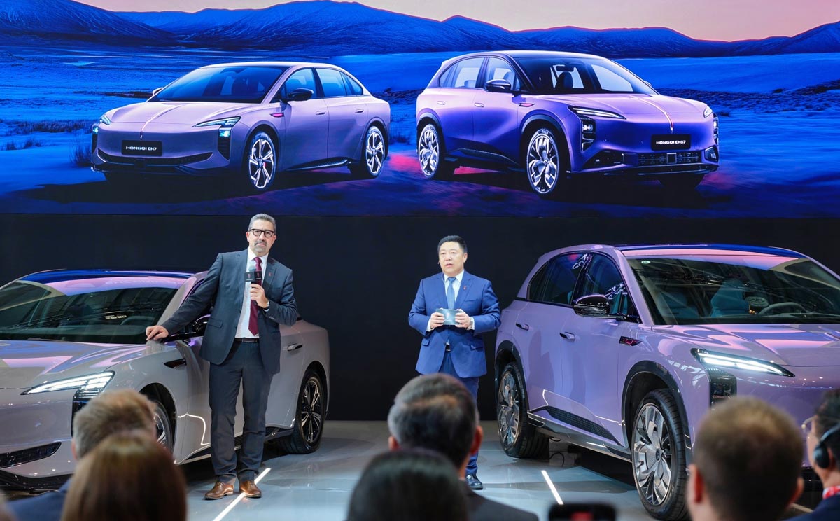 Hongqi lansira dva nova električna automobila u Evropi