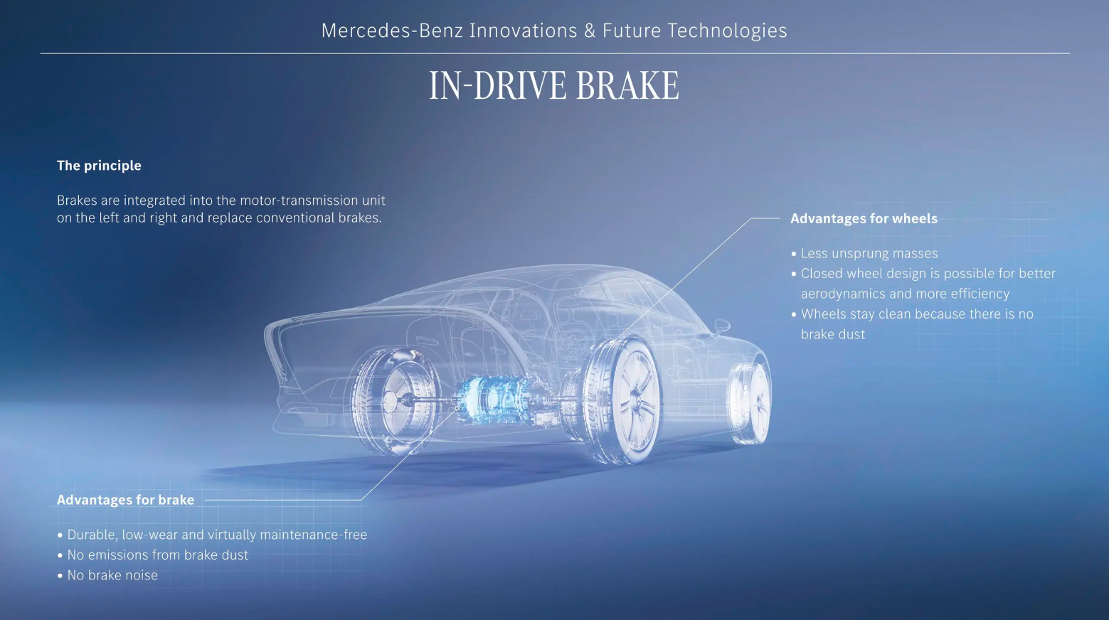 Mercedes predstavio koncept jedinstvenih kočnica za električna vozila