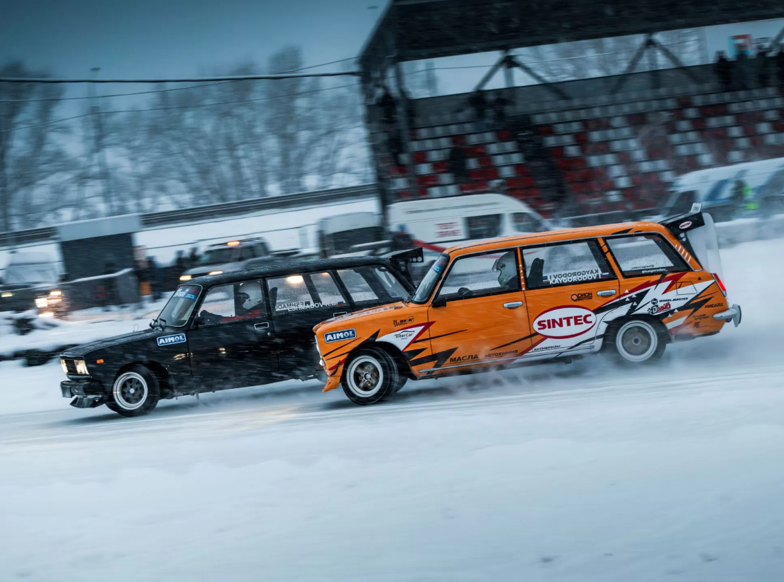 Zimski drift u Krasnojarsku