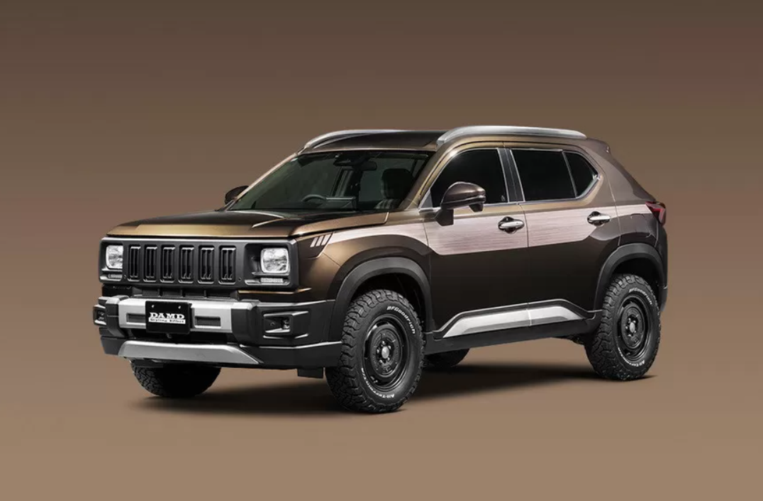 Jeftini krosover Honda WR-V pretvoren u Jeep Cherokee iz devedesetih