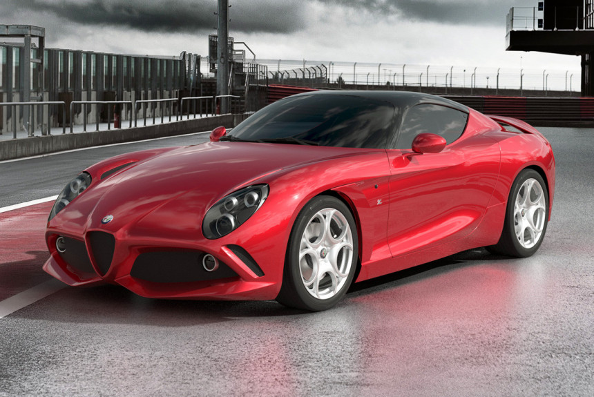 Alfa Romeo 8C DoppiaCoda Zagato i veza kroz vreme