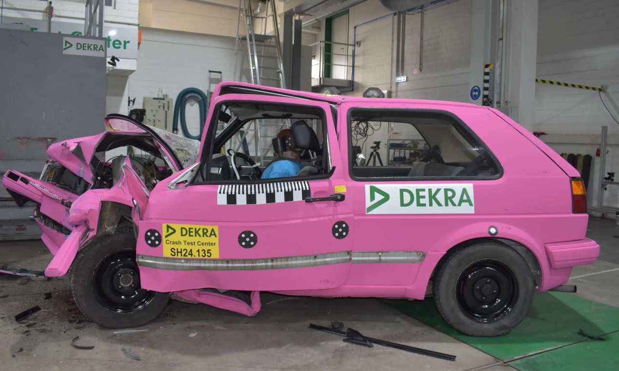 Poređenje rezultata testova sudara Golfa 2 i Golfa 8