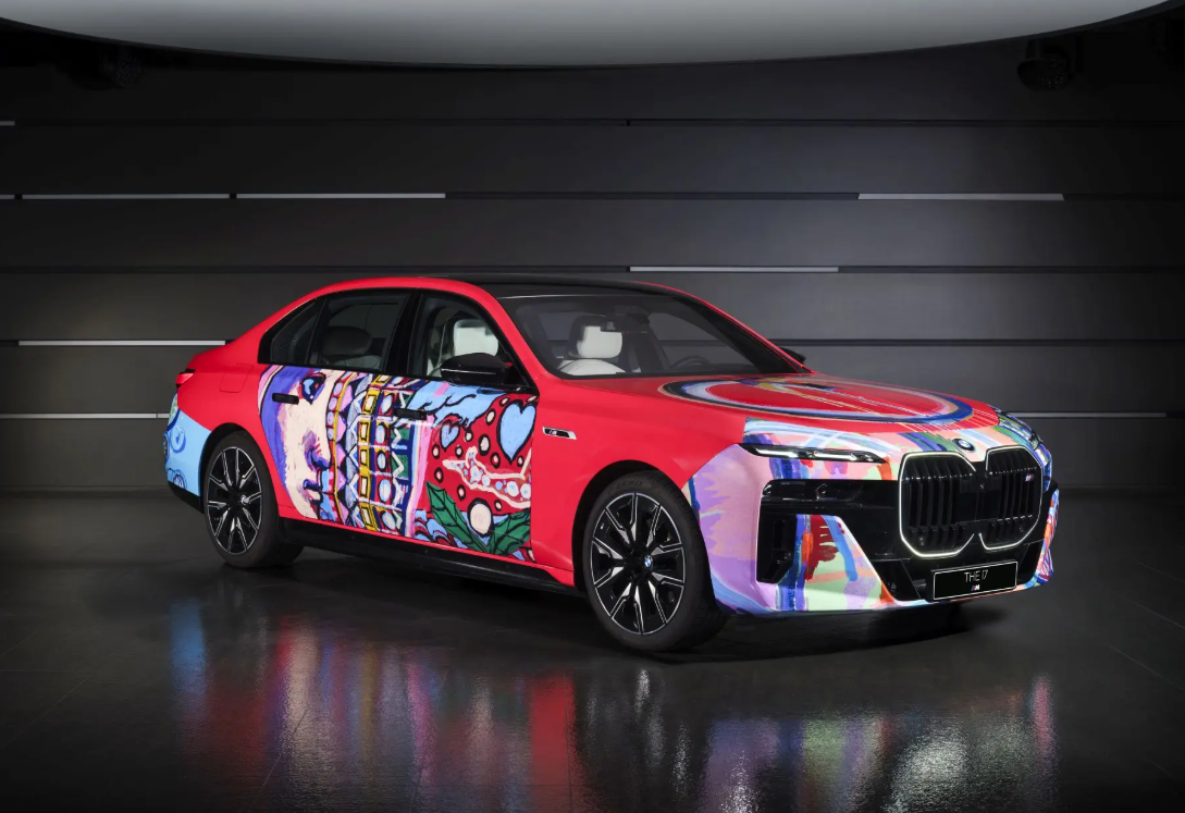BMW i7 je sada i umetničko delo korejskog majstora