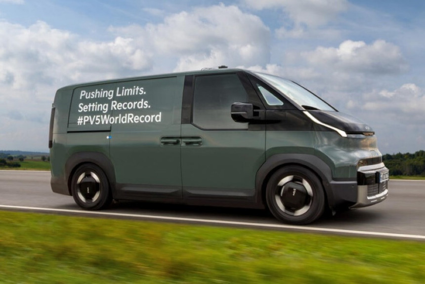 Električni kombi Kia PV5 je postavio svetski rekord u dometu