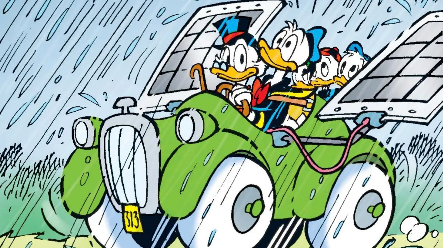 Zabrana motora s unutrašnjim sagorevanjem u Patkovgradu: Paja Patak uskoro prelazi na električni automobil