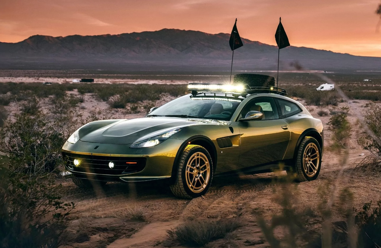 GlasWerks DMV Elevato je krosover restomod zasnovan na Ferrariju GTC4Lussou