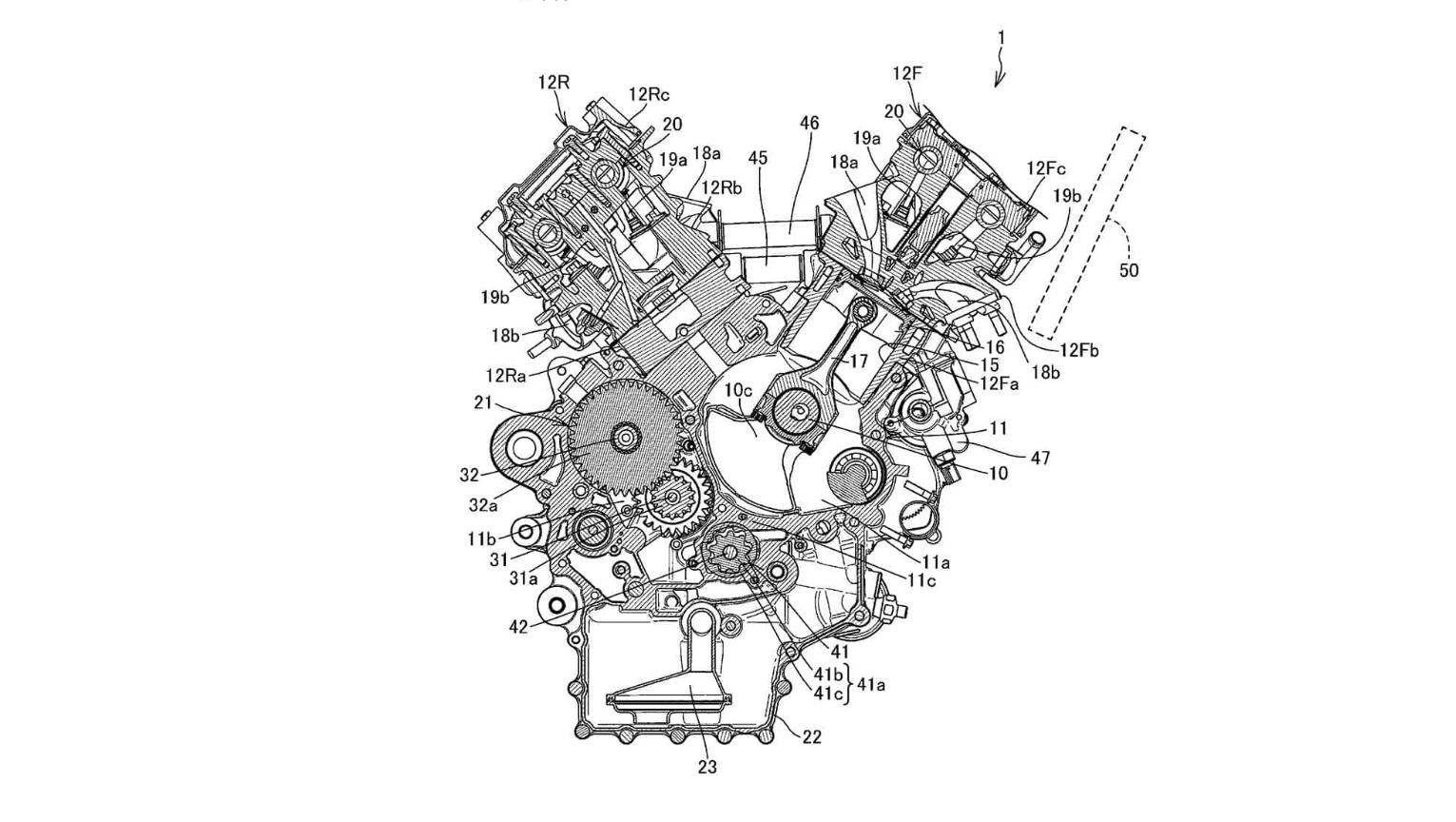 Honda patentirala novi V4 motor, verovatno za model VFR 1200