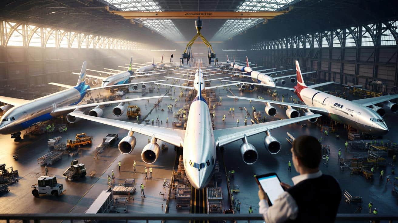 Najveća fabrika na svetu: 30 hiljada ljudi i osam aviona u isto vreme