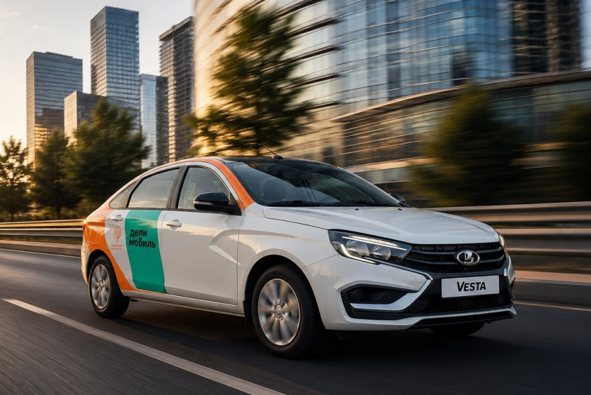Lada Vesta stiže u moskovski sistem deljenja automobila