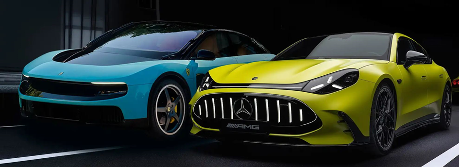 Poređenje Ferrarija Lucea i Mercedes-AMG-a GT 55